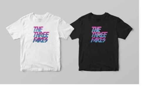 The Three Fakes 티셔츠 T-shirt